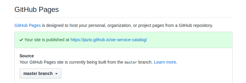 Github Pages